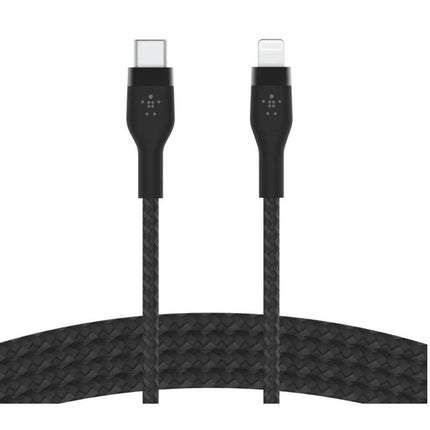 Belkin BoostCharge Pro Flex Braided USB Type C to Lightning Cable, 1 M