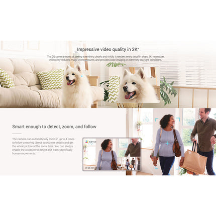 Ezviz C6 4mm Indoor Smart Camera – White