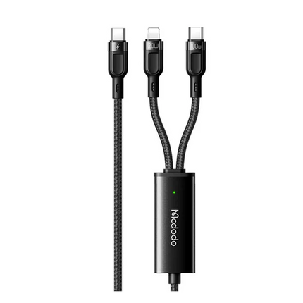 Mcdodo 100 Watts Type-C to Lightning and Type-C Cable ( 1.2 M )
