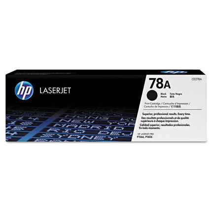 HP 78A Black Original LaserJet Toner Cartridge
