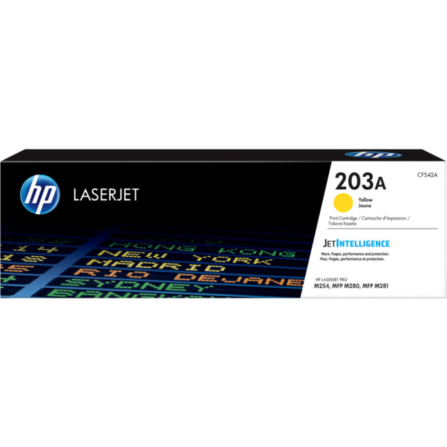 HP 203A Yellow Original LaserJet Toner Cartridge