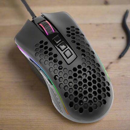 Redragon Storm ELITE M988-RGB Gaming Mouse - Black