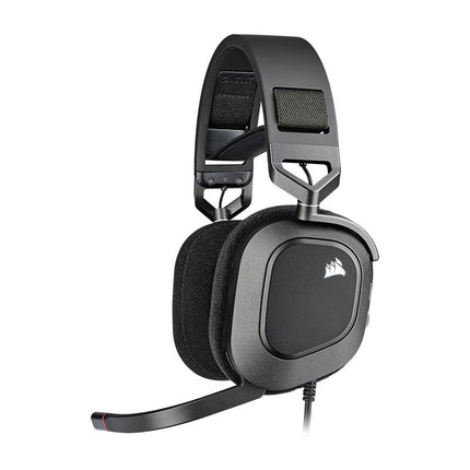 Corsair HS80 RGB USB Wired Gaming Headset for PC - Carbon