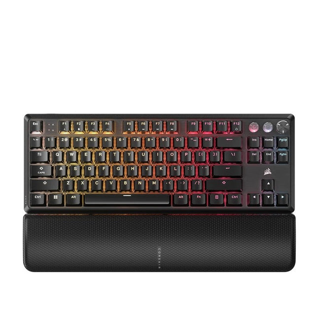 Corsair K70 PRO TKL High-Performance Hall Effect Programmable Gaming Keyboard with Rapid Trigger - Black
