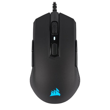 Corsair M55 RGB PRO, Optical, 12000DPI Ambidextrous Multi-Grip Gaming Mouse - Black