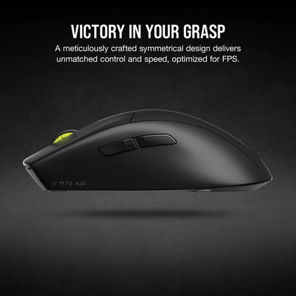 Corsair M75 AIR Wireless Ultra Light Weight Gaming Mouse (EU) - Black
