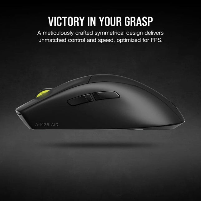 Corsair M75 AIR Wireless Ultra Light Weight Gaming Mouse (EU) - Black