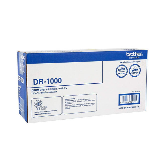 Brother DR-1000 Drum Unit Original High-Yield Laser Drum