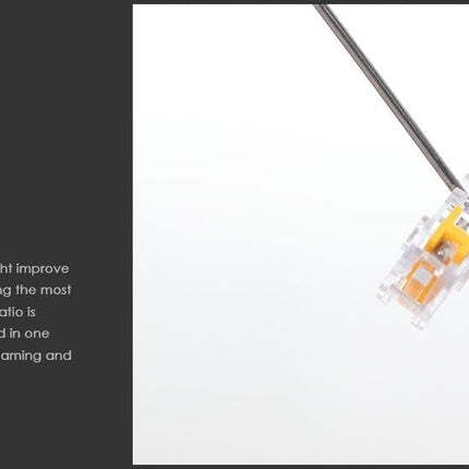 DUCKY ONE 3 YELLOW TKL HOT SWAP Wired RGB Mechanical Gaming Keyboard Cherry MX Red Switches