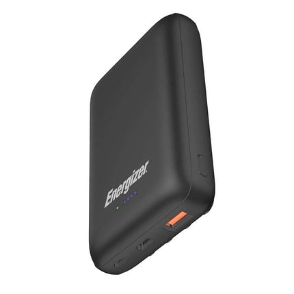 Energizer Ultimate 10000mAh Wireless Power Bank, 18W, with Suction Cup, Triple Output, with Power Delivery USB-C Output, Dual Input - Black