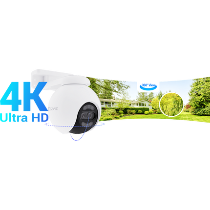 Ezviz H80x Dual 4K Pan & Tilt Wi-Fi Camera