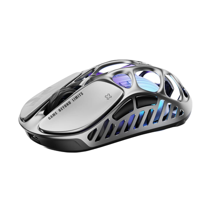 GravaStar Mercury X Pro Wireless Gaming Mouse - Interstellar Silver