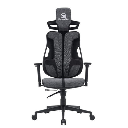 GamerTek Galactic Guardian Fabric Edition Gaming Chair - Grey