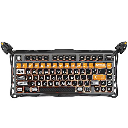 GravaStar Mercury K1 Pro 75% Wireless Mechanical Gaming Keyboard - CyberFlare