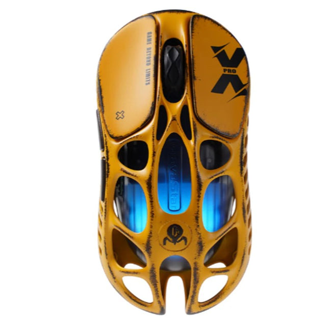 GravaStar Mercury X Wireless Gaming Mouse Special Edition - Worn Yellow