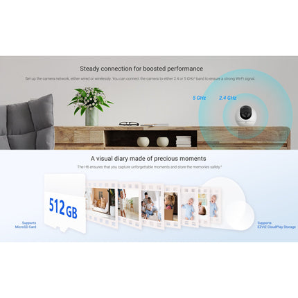 Ezviz H6 3K+ Wifi Camera Indoor