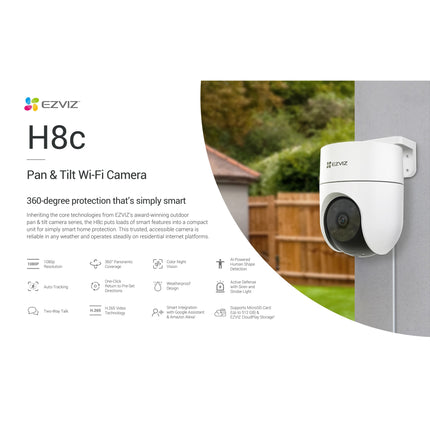 Ezviz CS-H8C 2MP Outdoor Camera