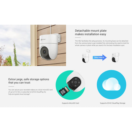 Ezviz CS-H8C 2MP Outdoor Camera