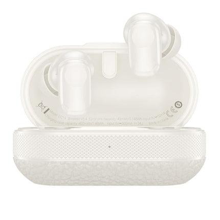 Hoco Duke V TWS Earphones True Wireless Bluetooth 5.3 with Charging Case - Milky White