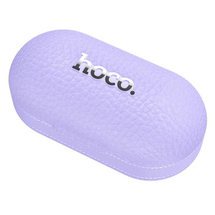 Hoco Duke V TWS Earphones True Wireless Bluetooth 5.3 with Charging Case - Purple