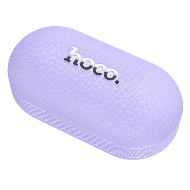 Hoco Duke V TWS Earphones True Wireless Bluetooth 5.3 with Charging Case - Purple