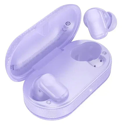 Hoco Duke V TWS Earphones True Wireless Bluetooth 5.3 with Charging Case - Purple