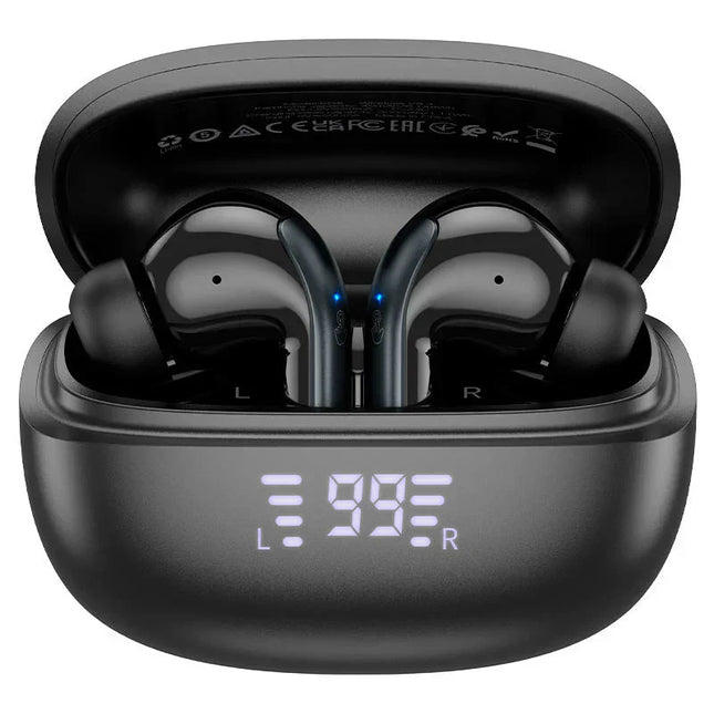 Hoco EQ5 Energy true wireless ANC+ENC noise reduction BT headset - black