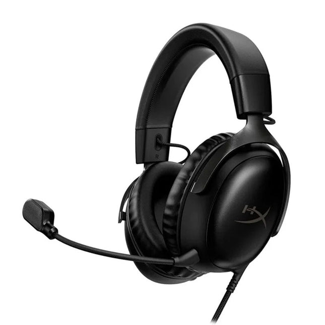 HyperX Cloud III DTS Headphone:X Spatial Audio Wired Gaming Headset for PC, PS5, PS4, Xbox One, Switch - Black