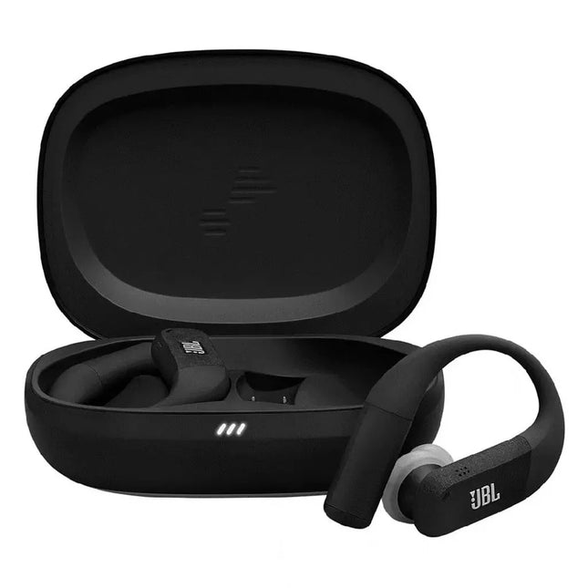 JBL Endurance Peak 4 Wireless Earbuds, JBLENDUPEAK4BLKG - Black & Grey
