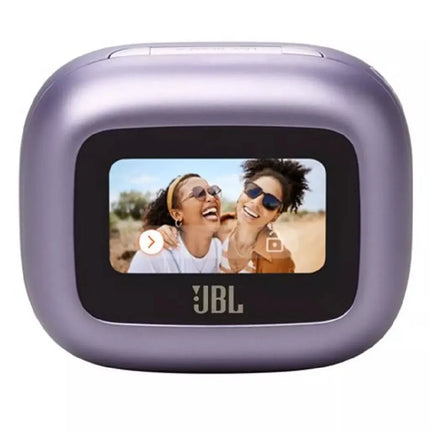 JBL Live Beam 3 True Wireless Earbuds with Screen – Purple