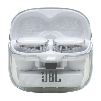 JBL Tune Buds True Wireless Noise Cancellation Earbuds GHOST EDITION - White