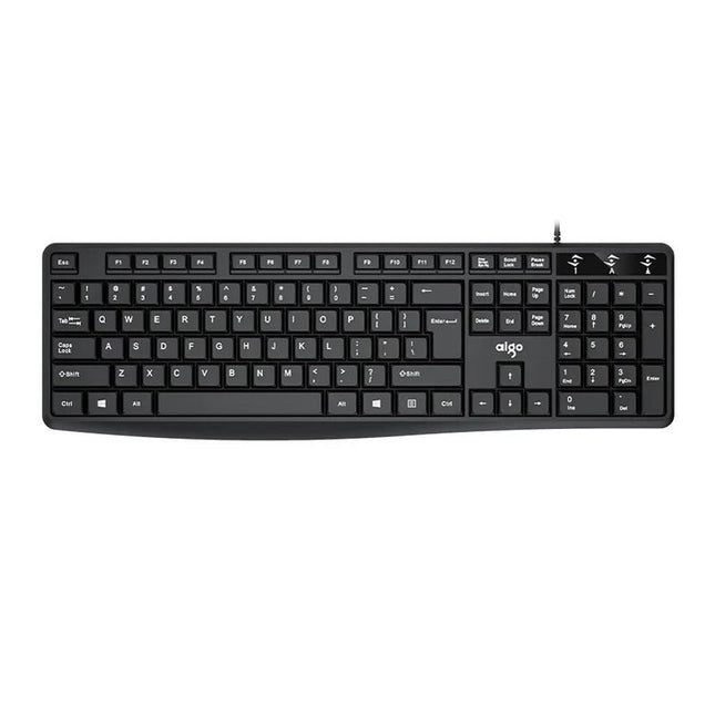 Aigo DarkFlash K120 Wired Keyboard - Black