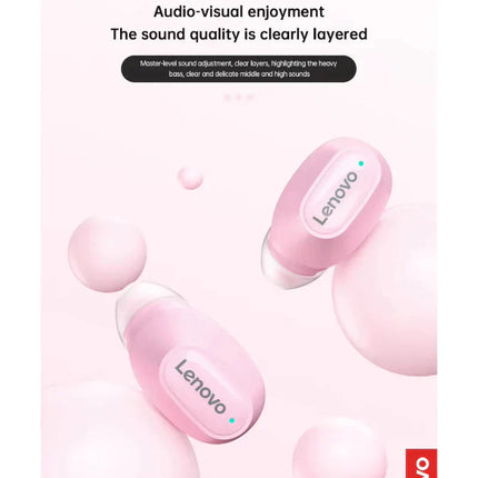 Lenovo Thinkplus Live Pods XT62 Wireless Earbuds - Pink
