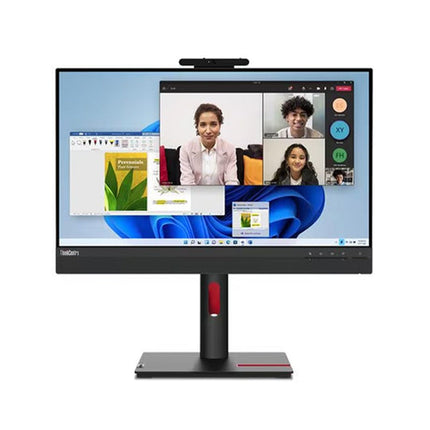 Lenovo TIO24 Gen5 Office Monitor, 23.8" FHD (1920x1080) IPS Display, Anti-glare, 4 ms, 60 Hz, Black