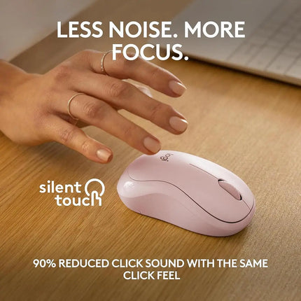 Logitech Mouse M240 Ambidextrous Bluetooth - Rose Gold