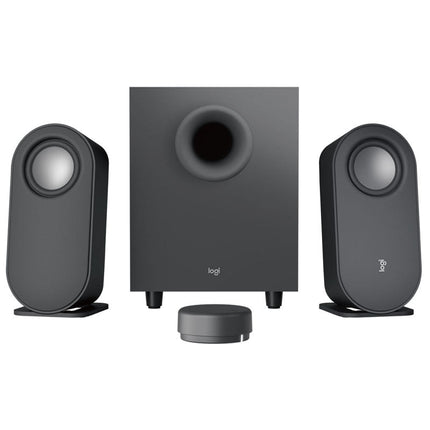 Logitech 980-001348, Z407 Bluetooth Speakers with Subwoofer and Wireless Control - Graphite