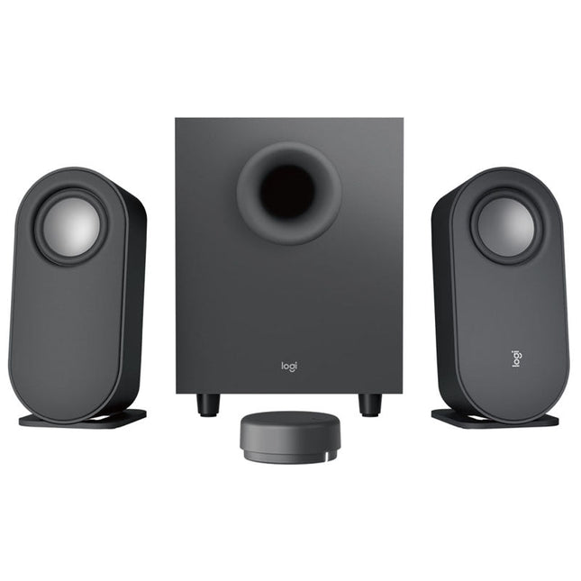 Logitech 980-001348, Z407 Bluetooth Speakers with Subwoofer and Wireless Control - Graphite