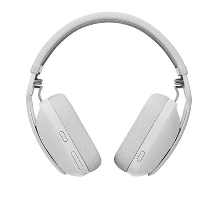 Logitech Zone Vibe 100 Wireless Headset, 40mm Audio Drivers, Bluetooth Connectivity, Upto 30 M Range, Flip-to-Mute Noise-Canceling Mic, 20 Hr Battery Life, Memory Foam & Fabric Cushioning, USB-C