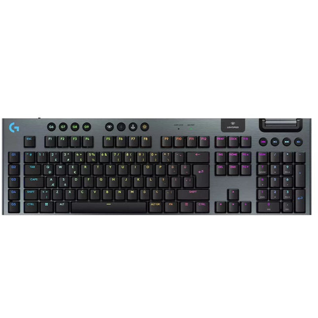 Logitech G915 X LIGHTSPEED Wireless Gaming Keyboard - US INT'L - Tactile - Black