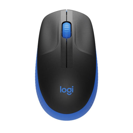 Logitech M190 Full-Size Wireless Mouse - Blue