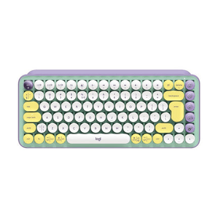 Logitech POP Keys Wireless Mechanical Emoji Keyboard, Arabic