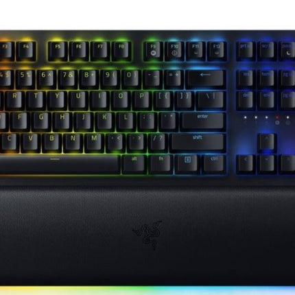 Razer Huntsman V2 Analog RGB Wired Gaming Keyboard with Analog Optical Switches (Red) Black - (US Layout)