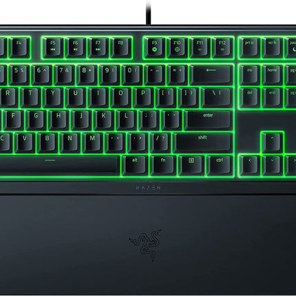 Razer Ornata V3 X Low-Profile Keys Silent Membrane Switches Gaming Keyboard, US Layout - Black