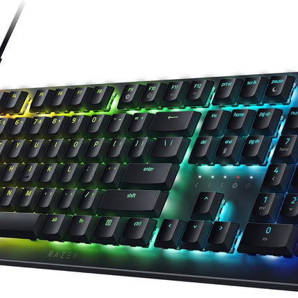 Razer DeathStalker V2  Low-Profile RGB Optical Gaming Keyboard Linear Optical Switch (US Layout) - Black