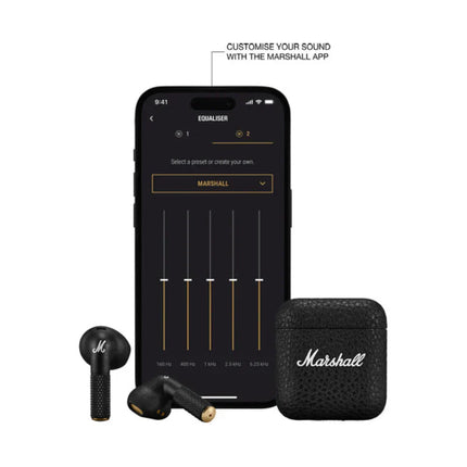 Marshall Minor IV True Wireless Earbuds Black