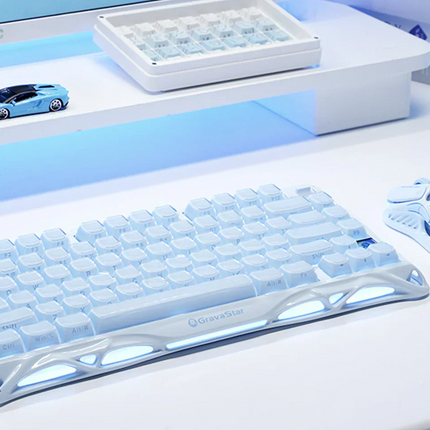 GravaStar Mercury M1 Pro Wireless Gaming Mouse - Ice Blue