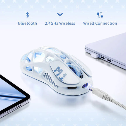 GravaStar Mercury M1 Pro Wireless Gaming Mouse - Ice Blue