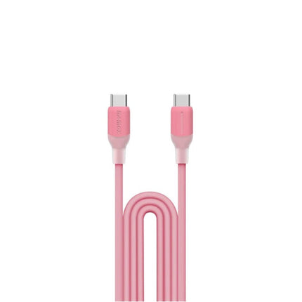 Momax 1-Link USB-C To USB-C (1.2 M / Support 60W) Charging + Data Transfer Cable (TPE + Silicon)