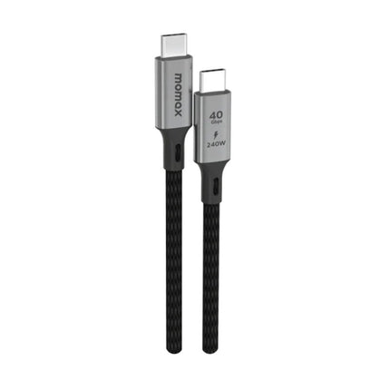 Momax Elite 240W USB-C USB4 40Gbps Cable 1 M, Black