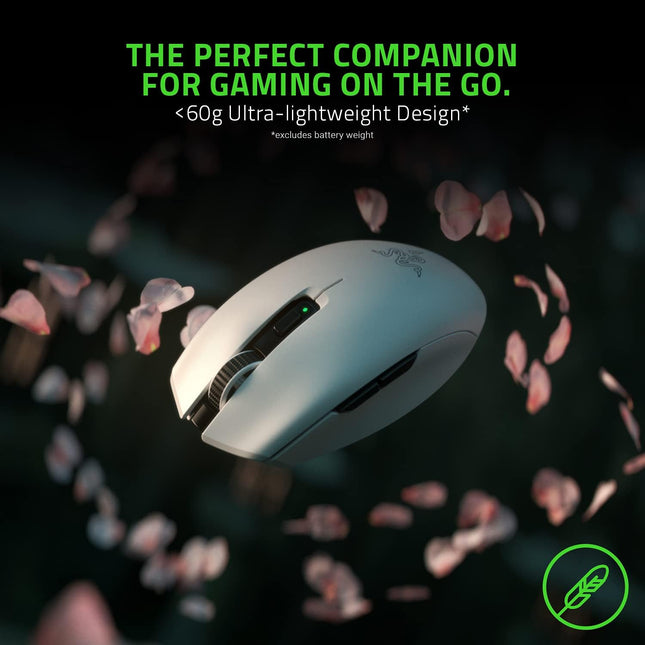 Razer Orochi V2 Ultra Lightweight Mobile Wireless Gaming Mouse - White